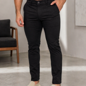 Calça Masculina Slim Fit Brim Acetinado Premium – Conforto, Elegância e Ajuste Perfeito